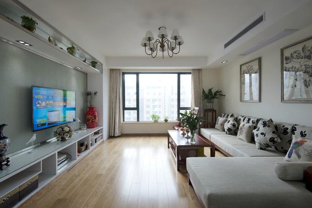 新房入住没几天,打扫干净晒晒!简装百看不厌,最爱舒适的大客厅