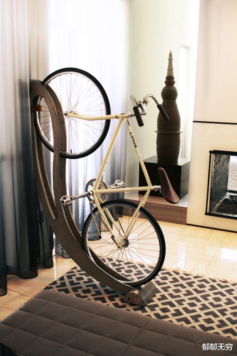 室内放置自行车，如何才能看上去很高大上。