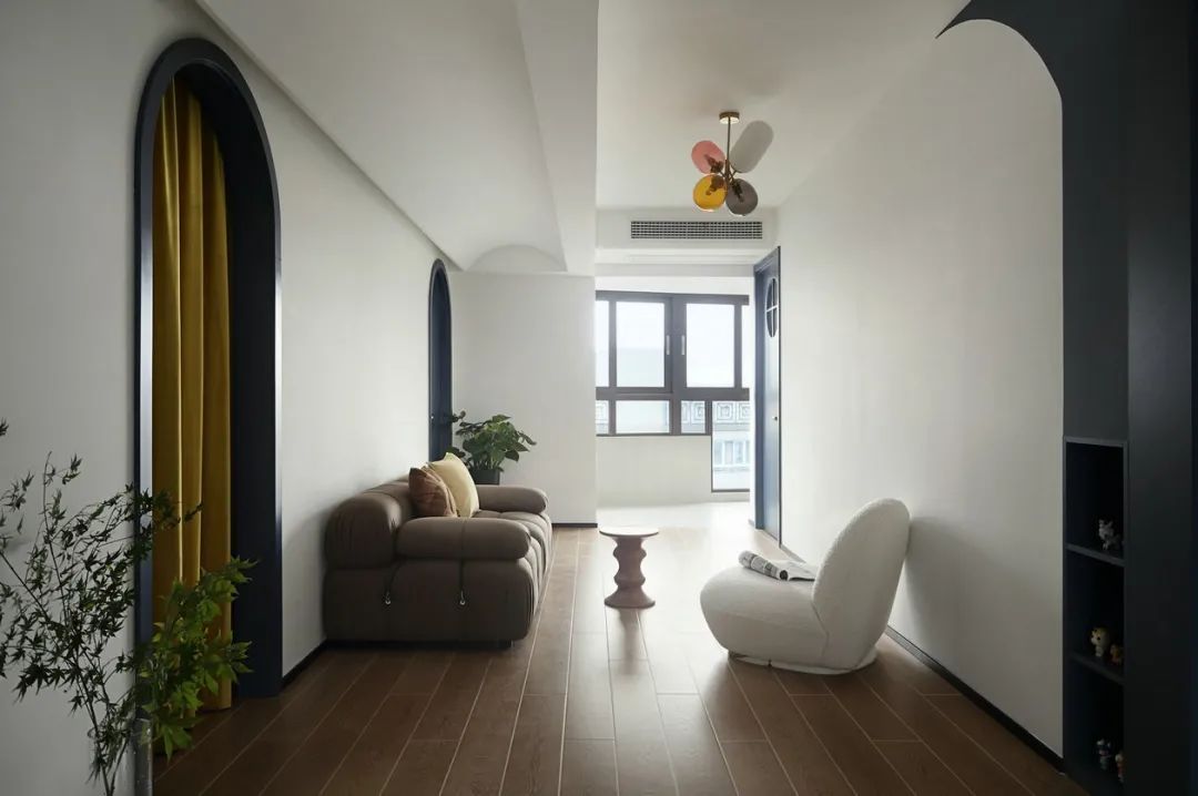 108m2怀旧复古风,打破传统格局设计,追求个性又可以回归生活