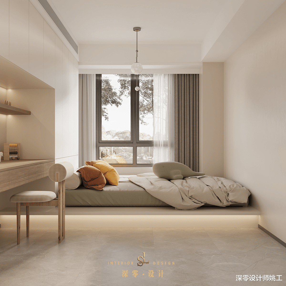 140㎡大平层就在2楼,仅凭他家自带一个院子,就足够让我心动