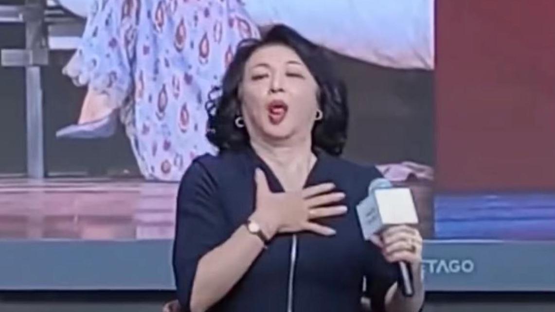 金星|金星叫板《长津湖》当场翻白眼呕吐！全程阴阳怪气，主持人忙制止