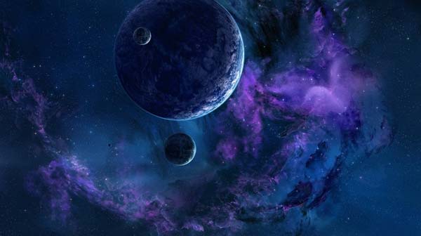 宇宙是由物质构成的,这些物质可以分为两类