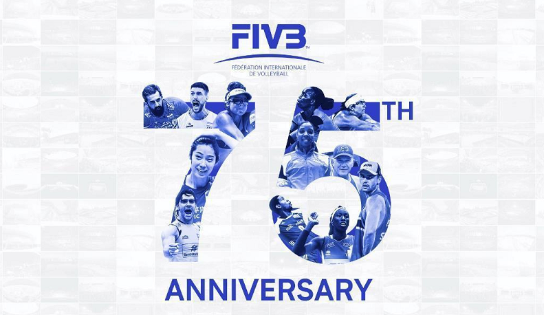 东莞|亚洲之光！朱婷登国际排联75周年海报，绝对C位，无愧女排第一人
