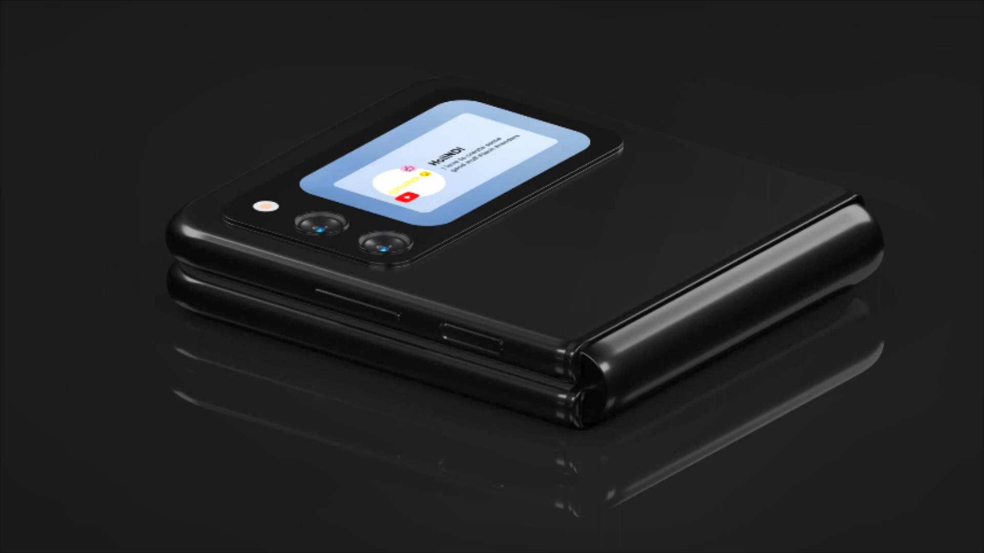 苏莱曼|华为P60Pocket渲染图：略有缺憾，但仍会是花粉心中机皇