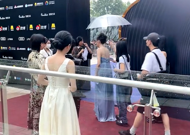 刘亦菲|红毯尴尬瞬间:李冰冰裙摆变抹布,李晨无人搭理