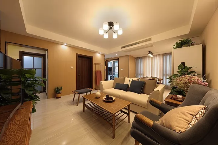 110平新中式三房，木皮电视墙，舒适又漂亮！