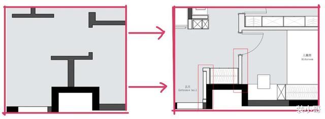 全屋定制更优秀,看这对小夫妻如何把玩空间,一进门就把人吸引住