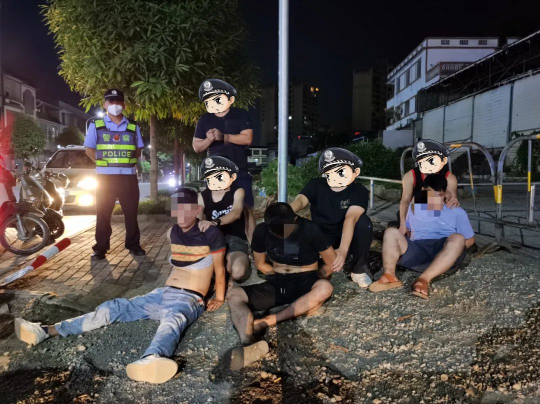 大新:男子容留他人车内吸毒被警方“一窝端”