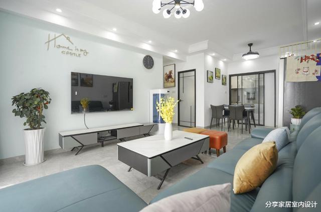 这是我见过装修比较好的88平小三房,全屋淡雅耐看,温馨又舒适!