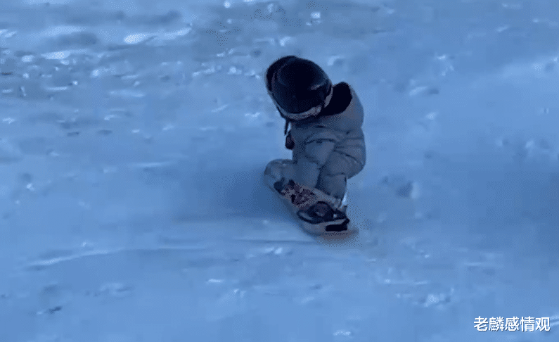 张艺谋|她的滑雪视频一夜走红，张艺谋一眼相中，年仅1岁萌娃亮相出圈！