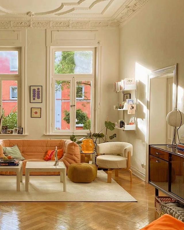 走进她家,才知道什么叫色彩温暖人心,全屋复古家具,超美