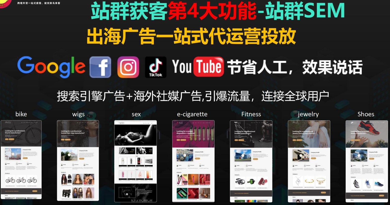 Google|哪些渠道可以获得外贸客户？站群营销找客户