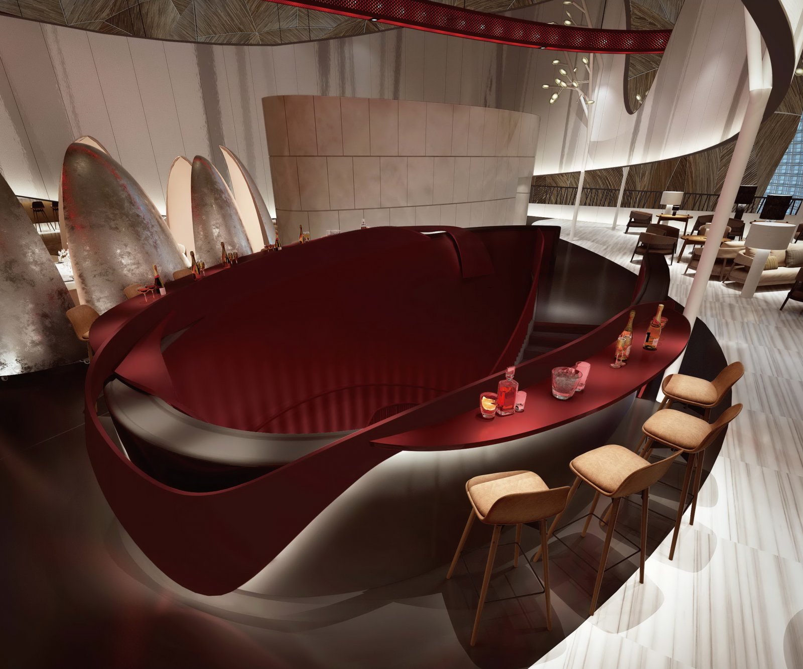 西餐厅这样设计谁不喜欢呢