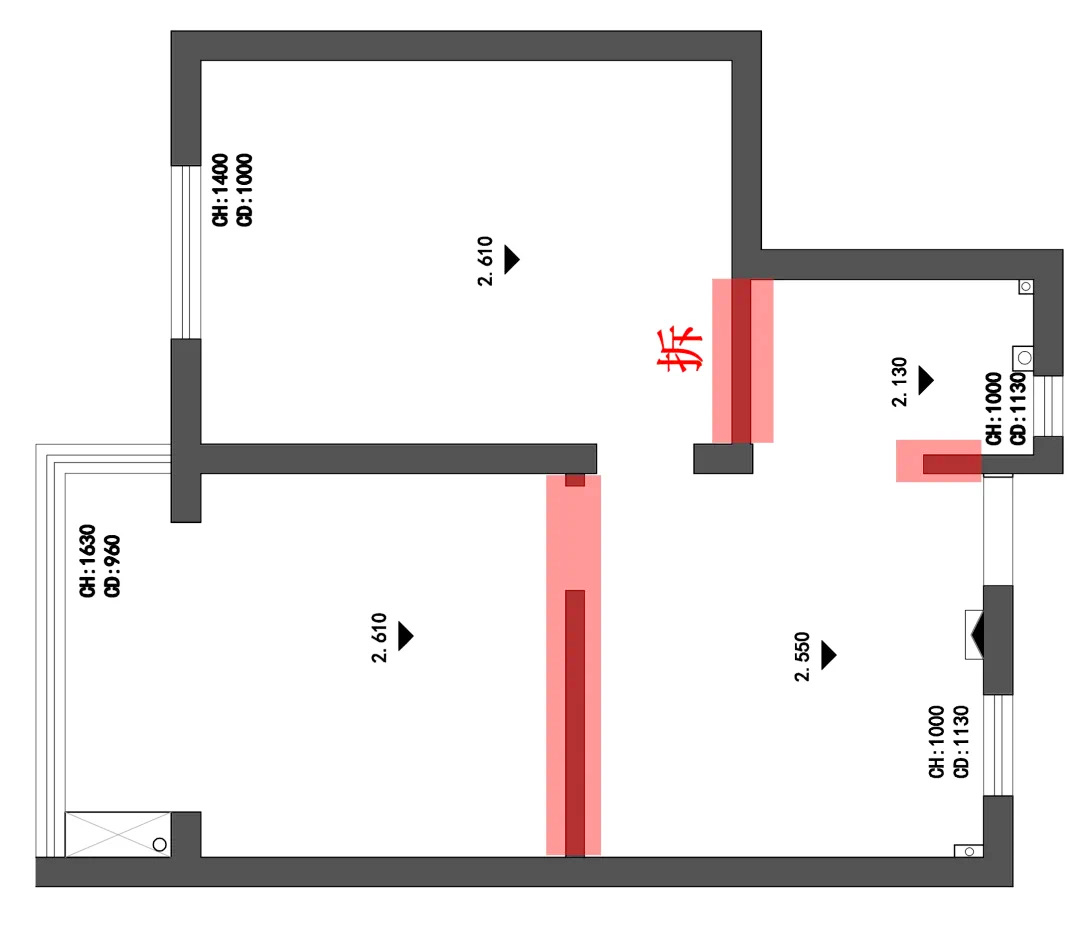 上海90后夫妻“开放式”装修火了,处处透着高级感,真的很实用
