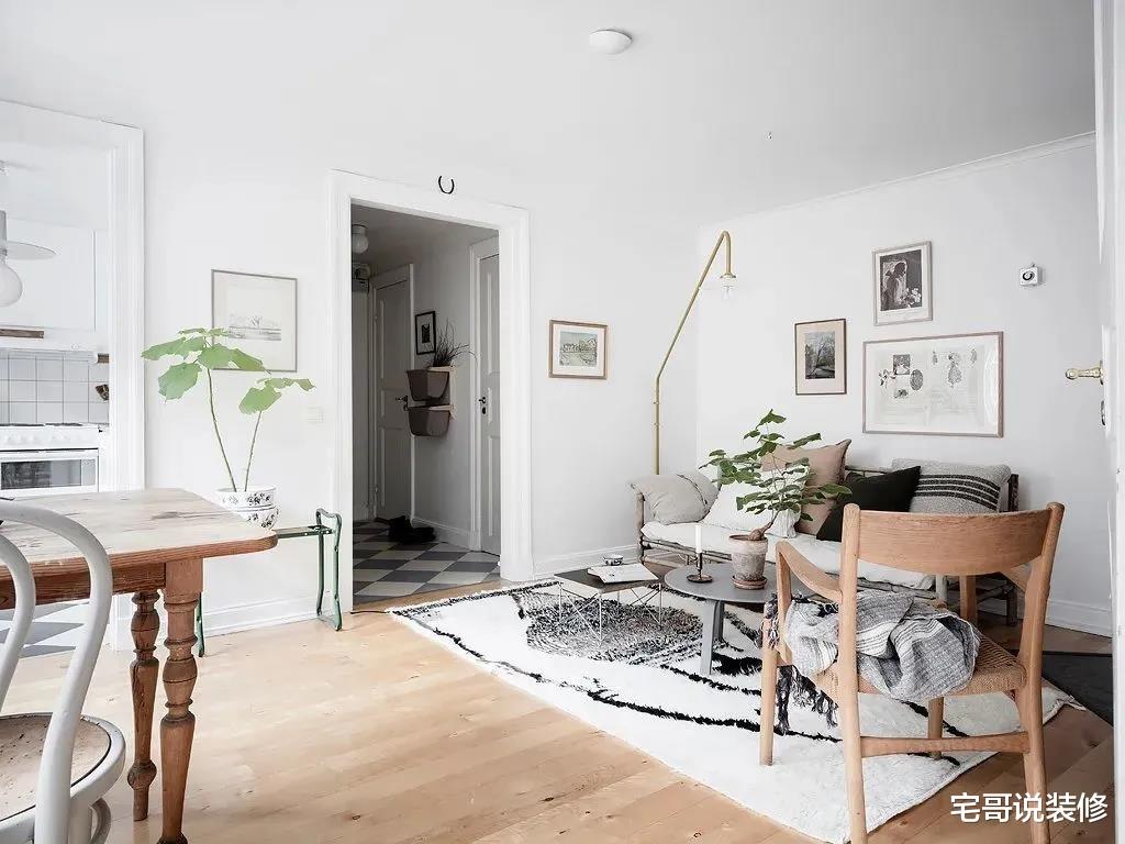 48岁阿姨的精致生活:独居50㎡小家,室内清新雅致,耐看又高级!