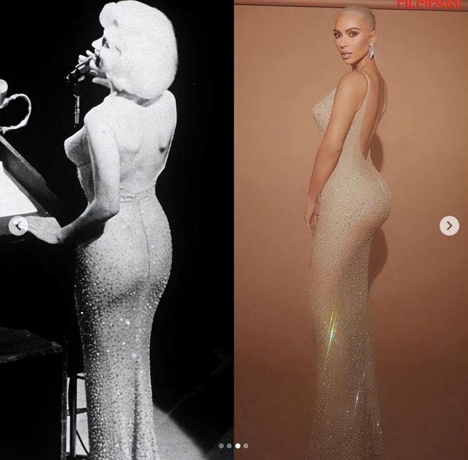 |时隔60年,梦露钻石裙再现人间,但韵味却差远了