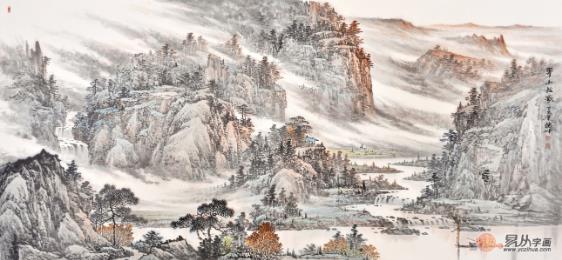 客厅挂什么字画好 一幅好画点亮一面墙 温暖一个家