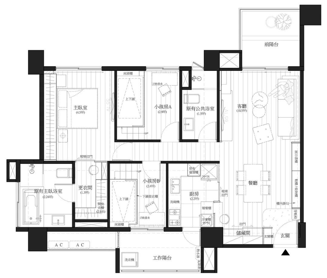 105㎡无印温馨家:桧木氛香果然味道不一样!