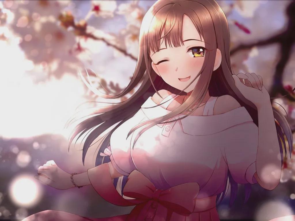 偶像大师 灰姑娘女孩|动漫美图：《偶像大师 灰姑娘女孩》水本紫