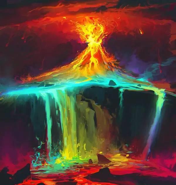 奇幻瑰丽的场景，和插画师阿尔乔姆来一场梦幻之旅