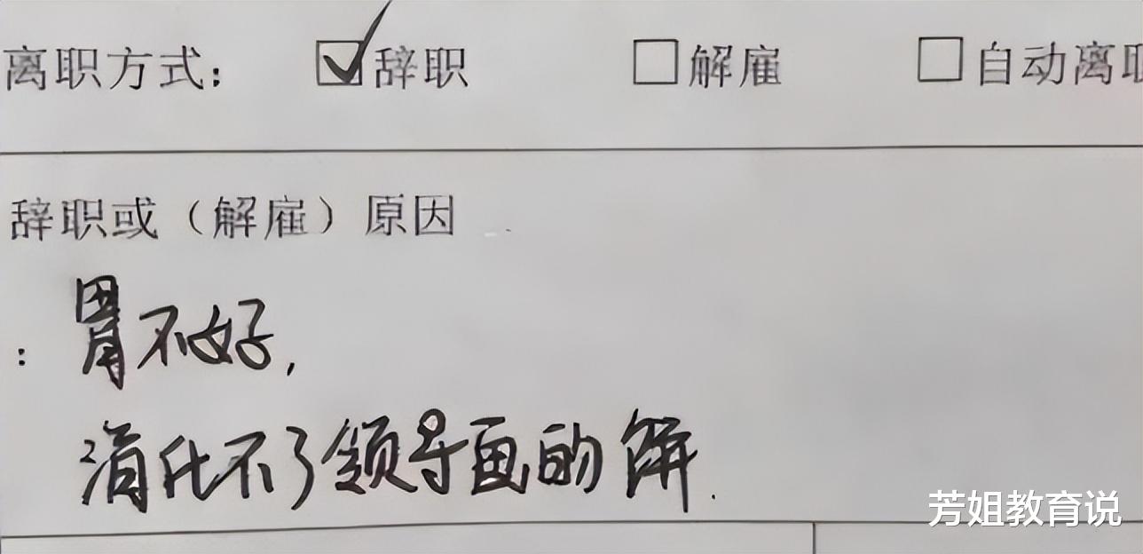 00后|“一个真敢写，一个真敢批”，00后辞职信火了，省下了所有面子话