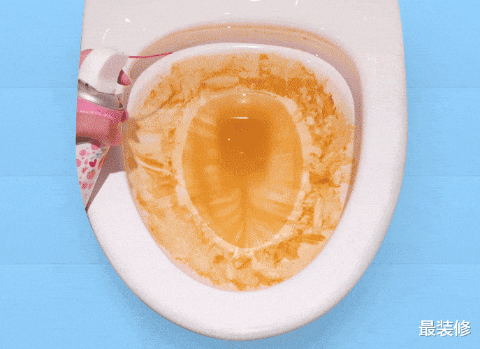 不用刷马桶有多快乐?陈年黄垢一冲就没,省时又省力
