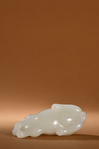 和田玉籽料|和田玉籽料旺财摆件