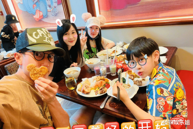 吴尊|吴尊与家人欢度周末,一双儿女气质出众星范足,NeiNei颜值爆表