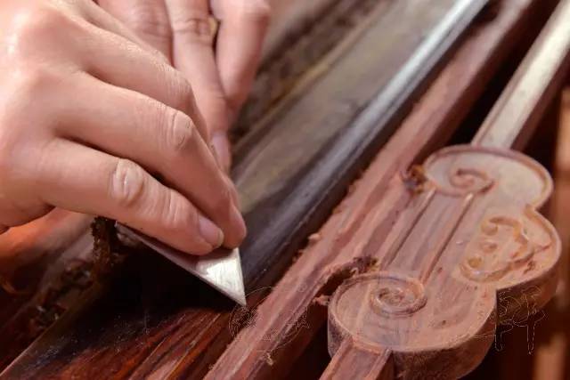 红木家具刮磨工艺--毫厘之间的艺术