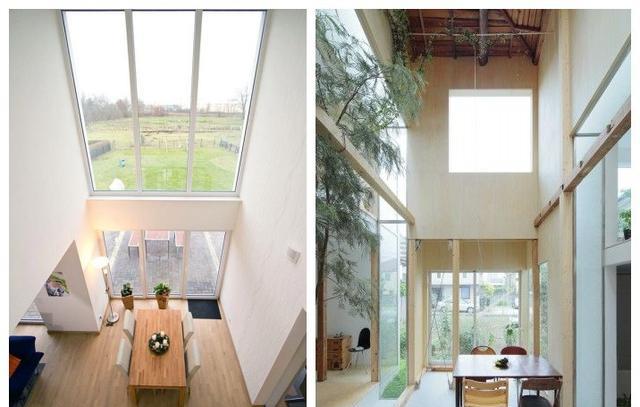 好在买的挑高户型，上面睡觉，下面打造餐厅、厨房多功能区，划算