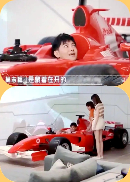 林志颖|林志颖带Kimi参观摩纳哥王子的豪车画面曝光,车库像停车场超豪华