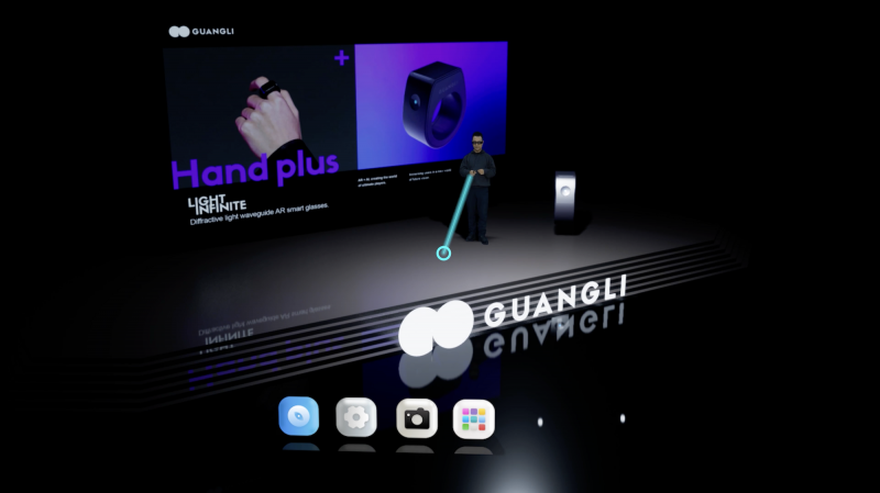 ar眼镜|光粒科技推出通用型消费级AR眼镜Lightin Me及交互指环HandPlus