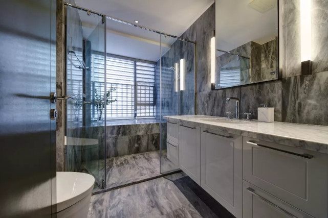 148平现代风四居室,让空间充满了安静舒心的氛围感