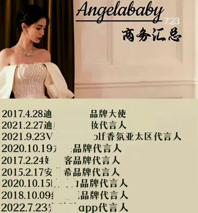 暮色心约|baby被曝高奢代言到期，品牌连续2个月没发她