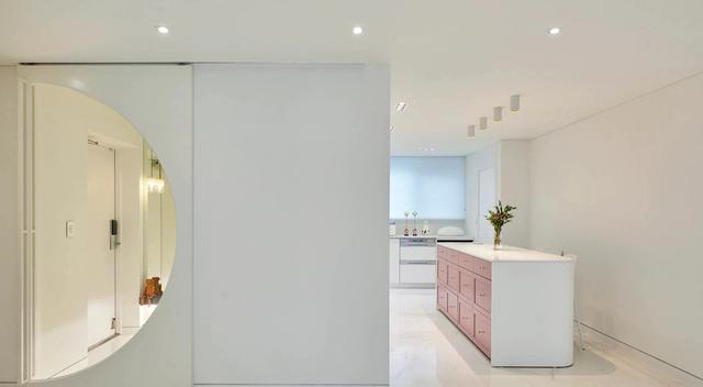 一家4口的110新房,只刷大白墙、通铺瓷砖地面,越简单越喜欢