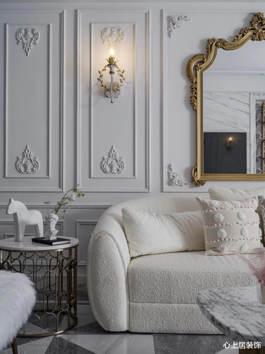 160平新古典装饰,卧室设计太高级了