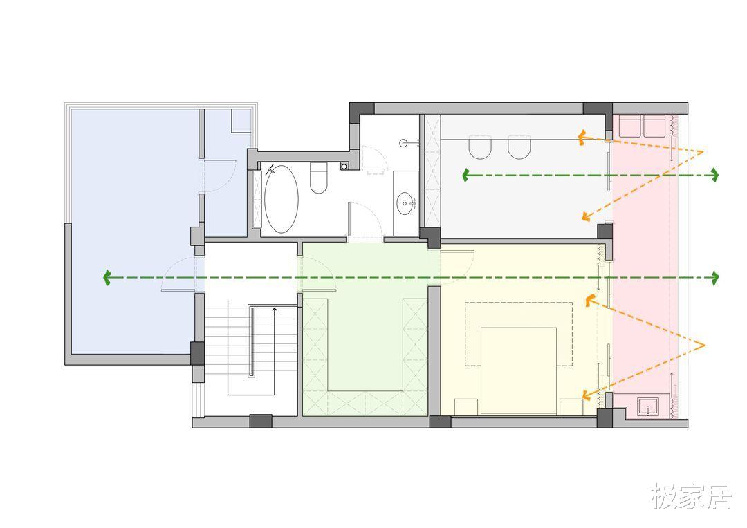 老房变身大洋房，只需色彩和搭配，就能满足三代人的喜好