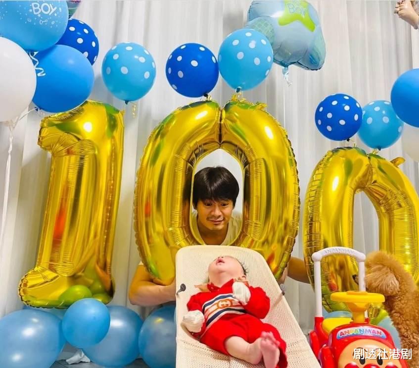 杨怡|TVB视后杨茜尧低调为儿子办百日宴，小家伙罕见出镜，大眼睛吸睛