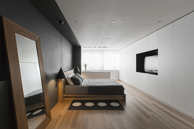 客厅有远见的布局,是“去电视化”,165㎡不要奢华,要有书香气