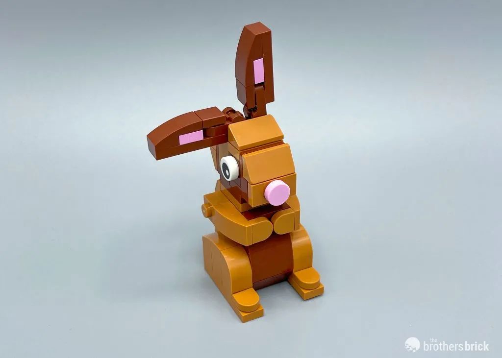 萌翻你~乐高40523复活节萌萌兔开箱评测