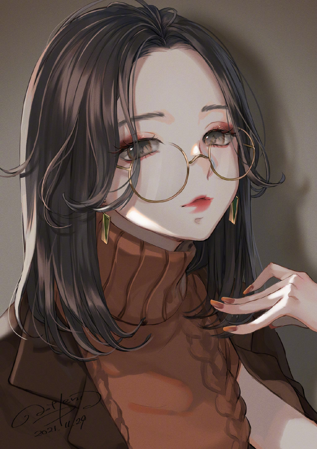 防晒 美少女脸上的彩妆画的好精致,是春天甜腻腻的味道,这谁能不爱