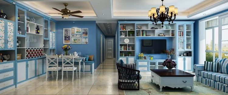 小户型客餐厅一体化,这样装修后,朋友都夸赞,简直太完美了