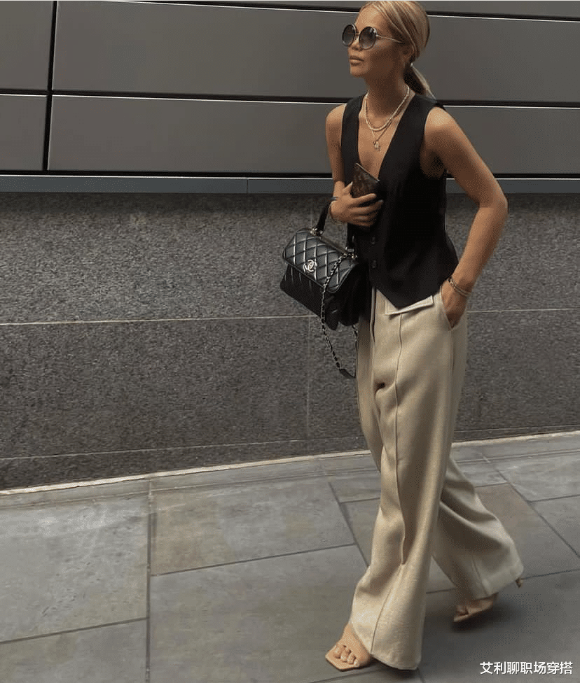 |在街拍中发现帅气穿搭,让普通打工人轻松变成职场御姐,美得有性格