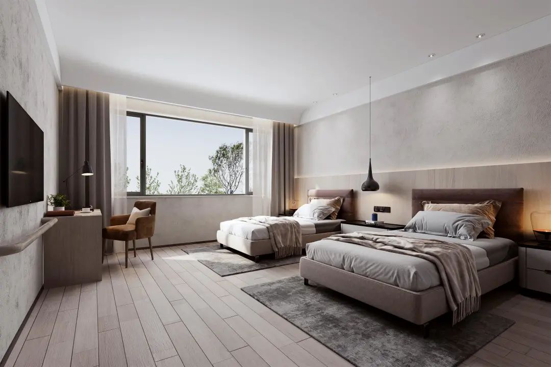 700平米侘寂风别墅养老房 直击那些“适老化设计”