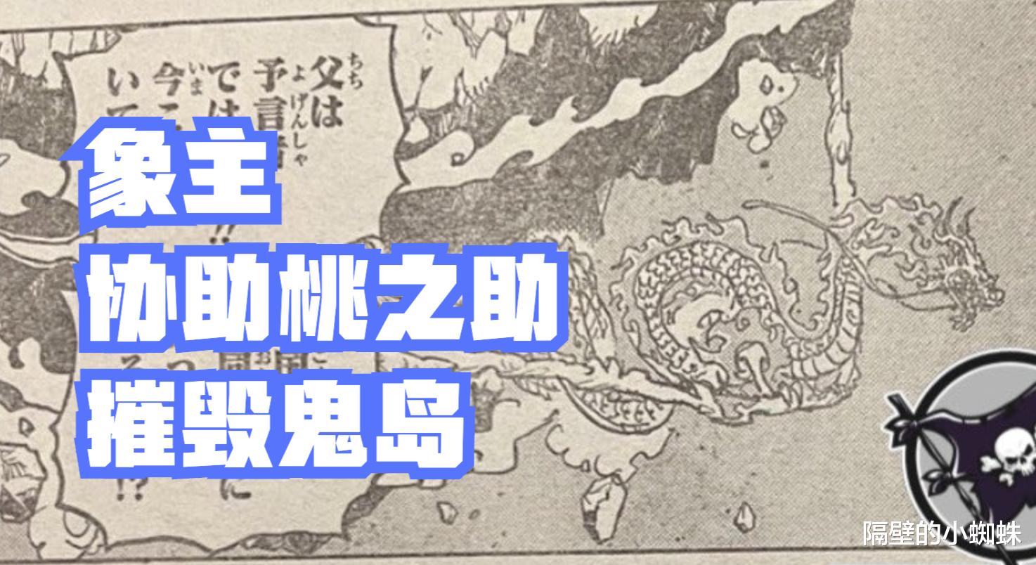 海贼王|海贼王1041话分析，象主可能是“能力者”，接下来将上岛进行战斗