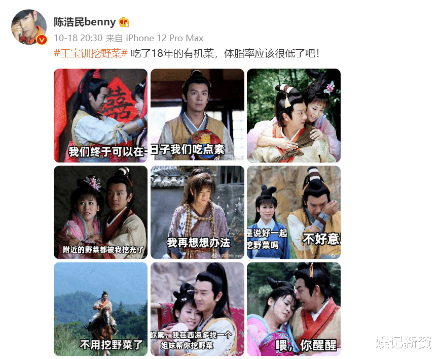 陈浩民|一位却收获好评，一位被骂到道歉，两人主演分别回应“挖野菜”梗