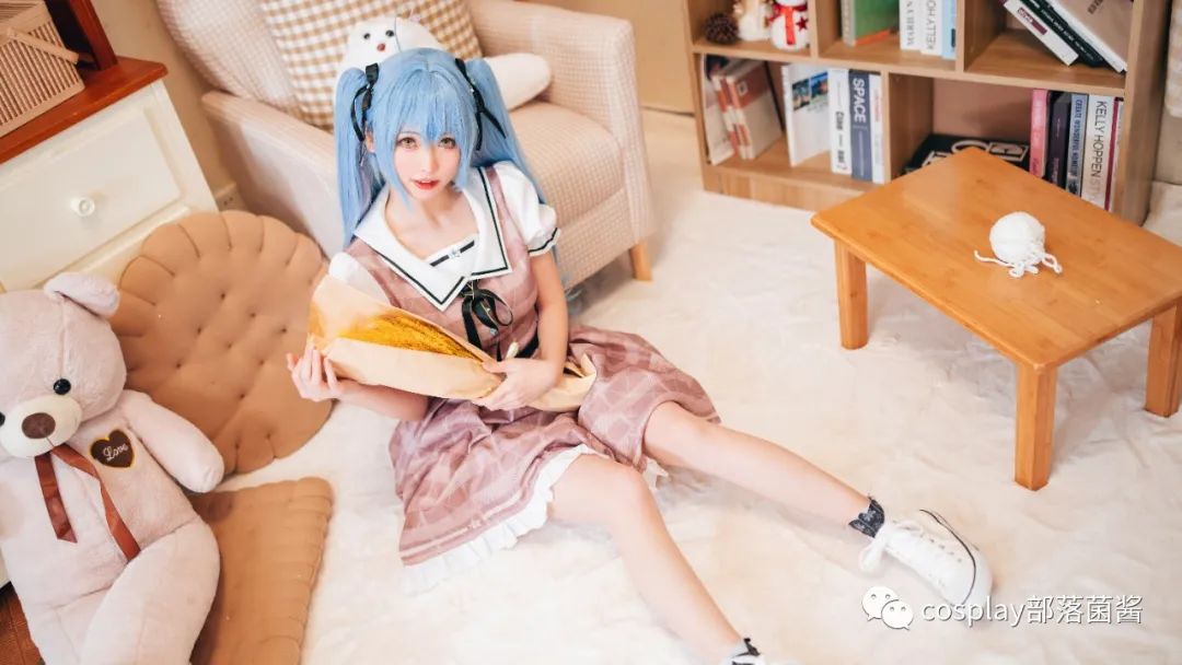 |cos：雪之一族的少女雪花菈米cos正片@樱岛嗷一