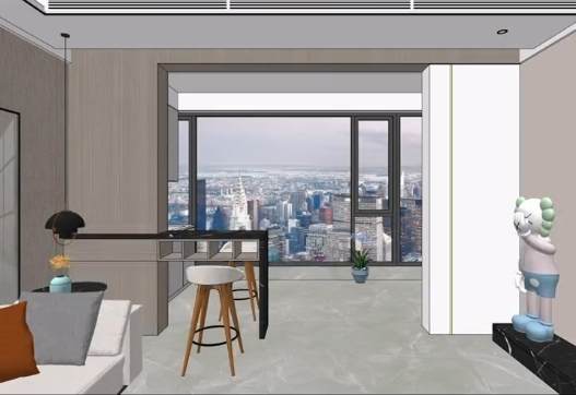 客厅阳台两侧柱子如何设计!分享一些不一样的设计!