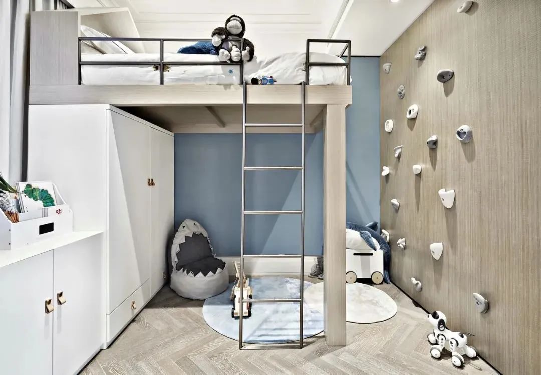 149㎡法式轻奢风格,线条与色彩融合,轻奢好浪漫