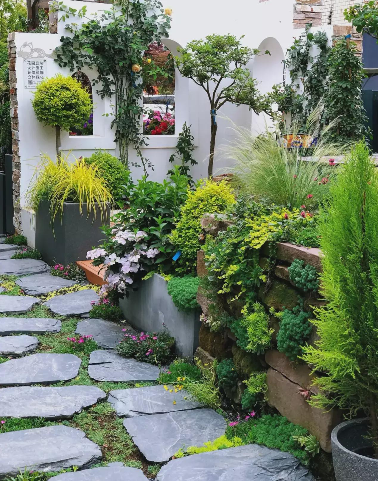 一个绝美的庭院,是可以融合很多你喜欢的东西的!